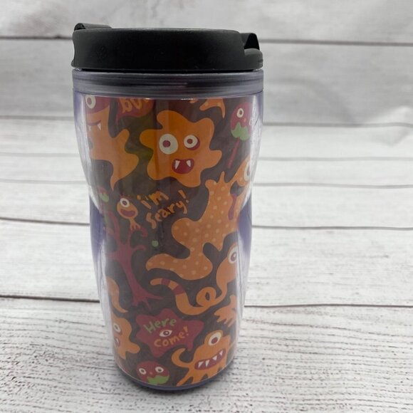 Starbucks 2004 8oz Halloween Fall Hot/Cold Travel Cup - Picture 4 of 10